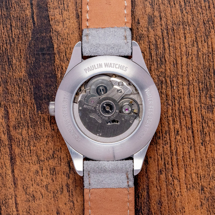 2021 Paulin Neo B Orange Dial with Date Automatic