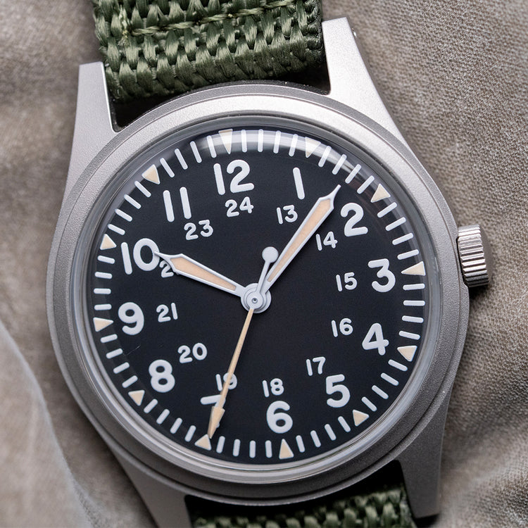 2025 Rdunae RA03 Military Style Field Watch Quartz 34.5mm