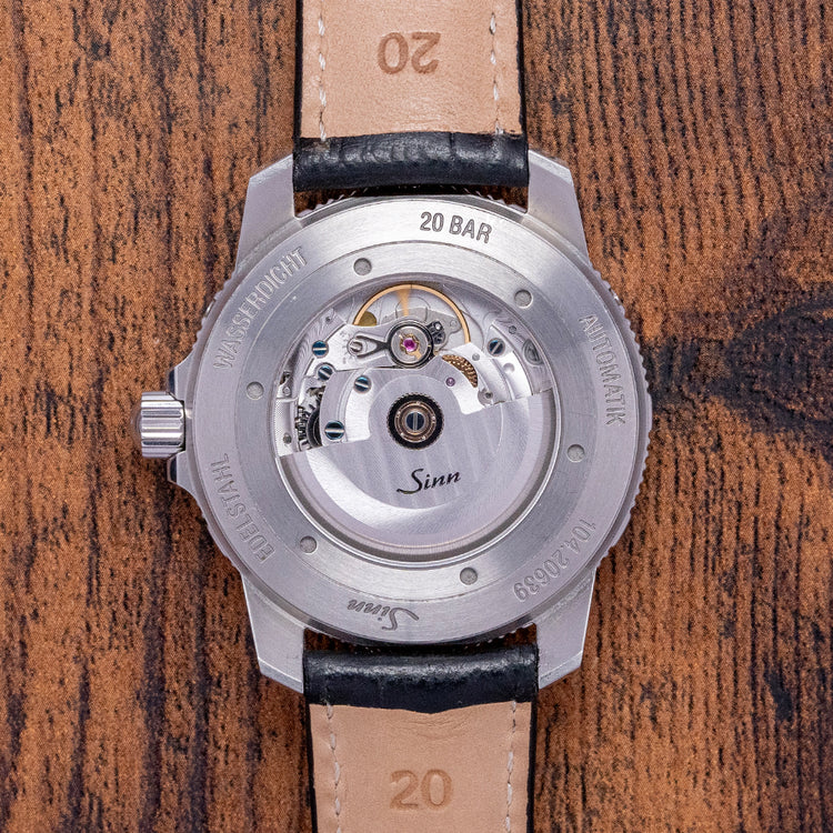 2022 Sinn 104 ST SA Black Automatic on Strap