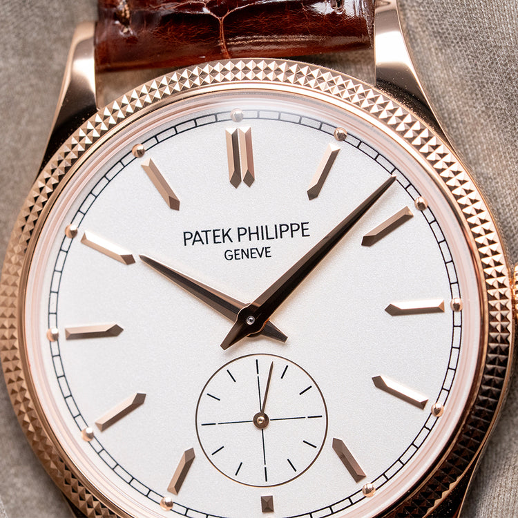 2026 Unworn Patek Philippe Calatrava 18ct Rose Gold 39mm 6119R