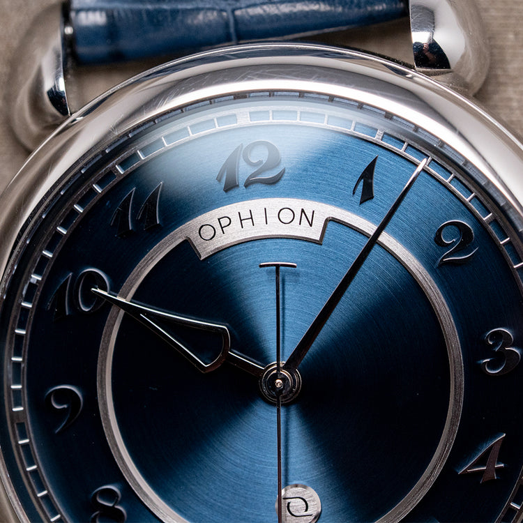 2021 Ophion 786 Vélos Blue Radial Dial 39mm