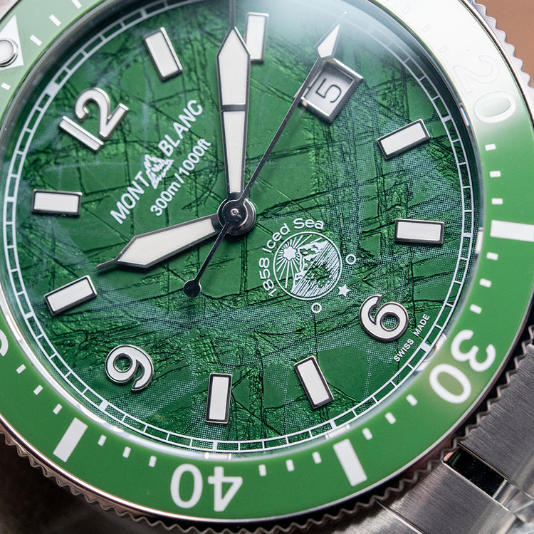 2025 Montblanc Iced Sea Automatic Green 41mm 129373