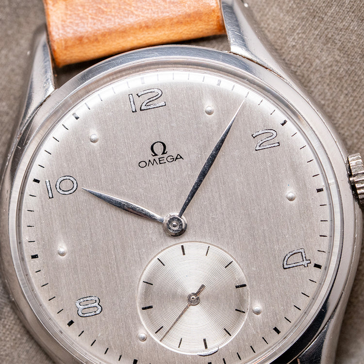 1947 Omega 'Jumbo' 38mm Manual Cal. 30T2 Silver Dial 2505-1