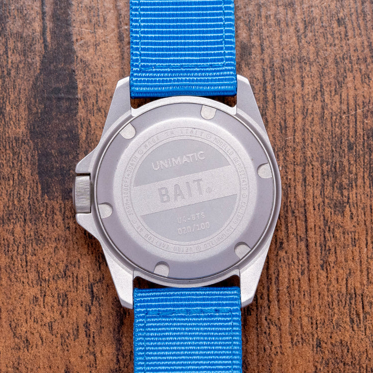 2022 Unimatic x Bait Polar White Automatic U4-BTS