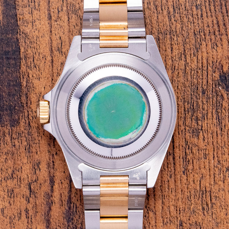 1997 Rolex Submariner Steel & Gold "Bluesey" 16613 Box & Papers