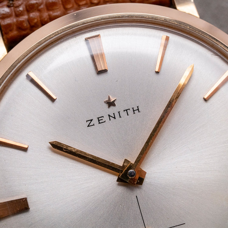 1950s Zenith 'Calatrava' 18ct Pink Gold Manual Cal. 2531 35mm