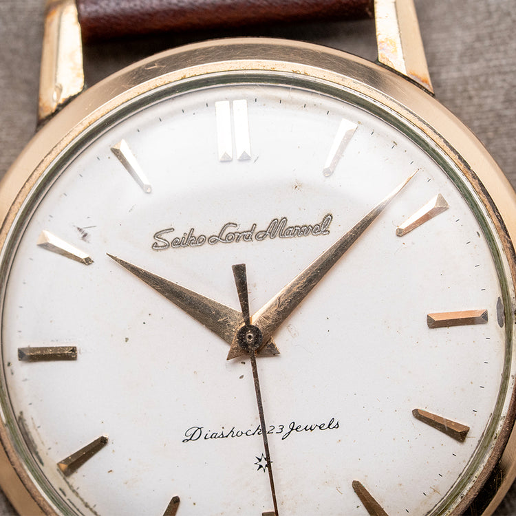1950s Seiko Lord Marvel 14K Gold Filled 35mm J14068