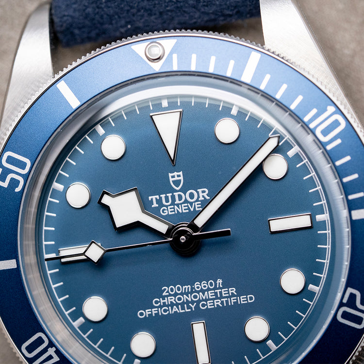 2026 Stickered Tudor Black Bay 58 Blue on Strap 39mm 79030B