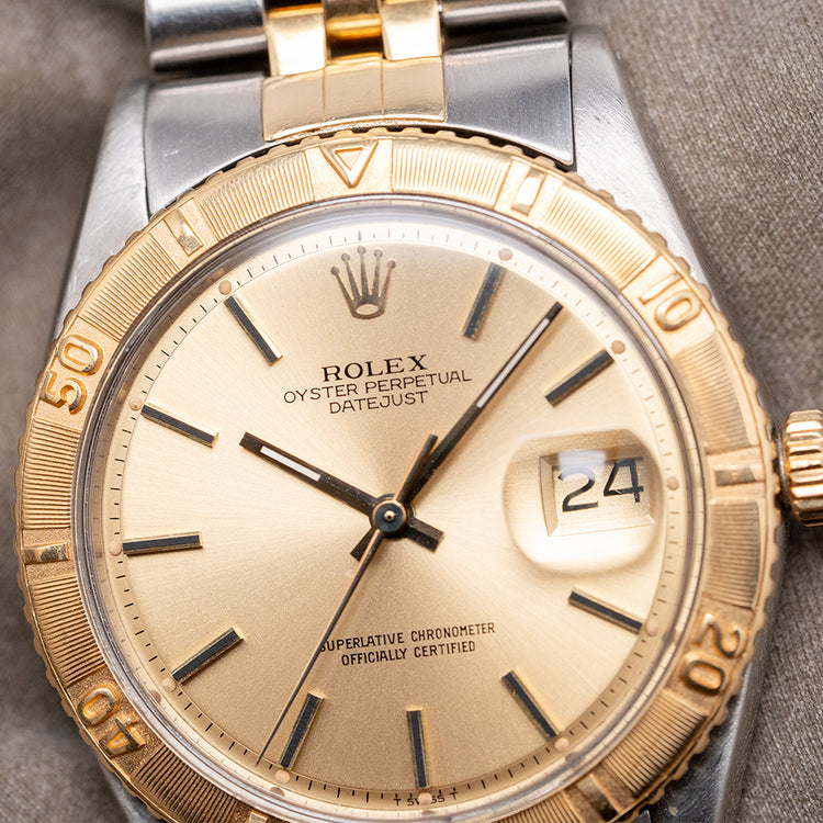 1978 Rolex Datejust Turn-O-Graph Steel & Gold 36mm 1625