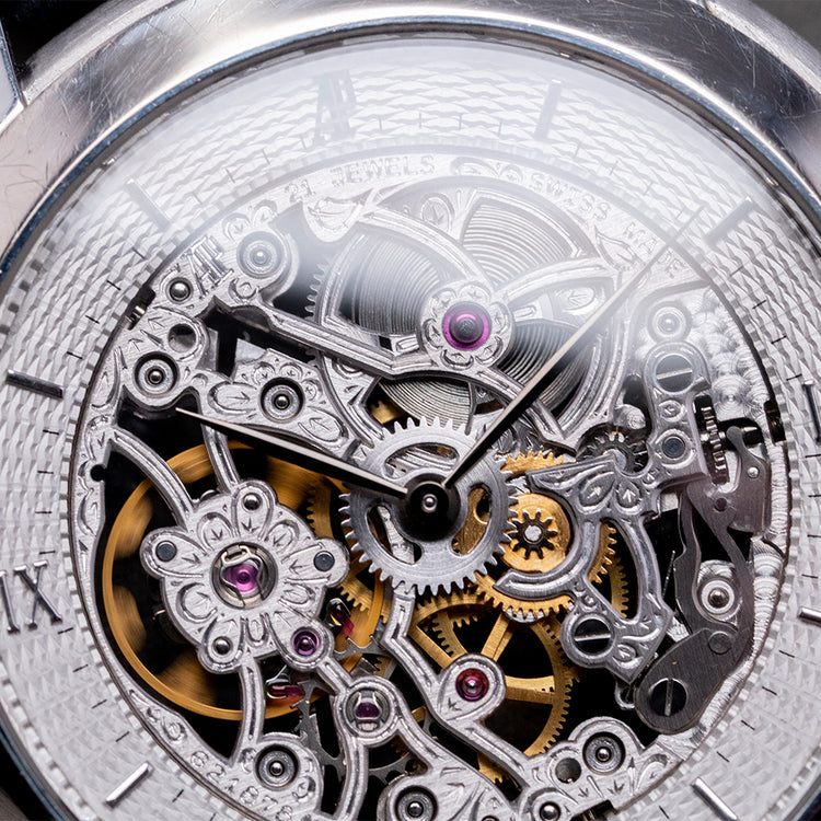 1990s Audemars Piguet Jules Audemars Skeleton 18ct White Gold 36mm 15058BC