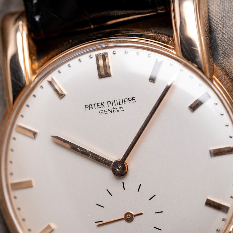 1951 Patek Philippe Calatrava 18ct Rose Gold 34mm 2428