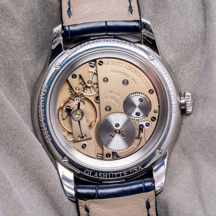 2010s Moritz Grossmann Tefnut Stainless Steel 38.5mm Cal. 202.0