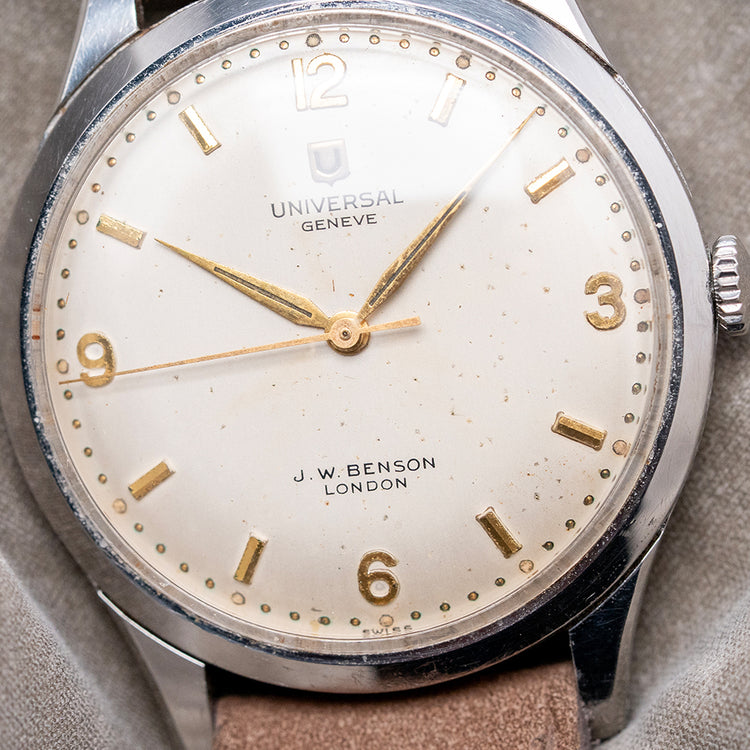 1953 Universal Geneve "J.W.Benson London" 206514 34mm