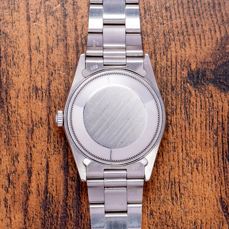 1982 Rolex Oyster Perpetual Date Silver Dial 34mm 15000