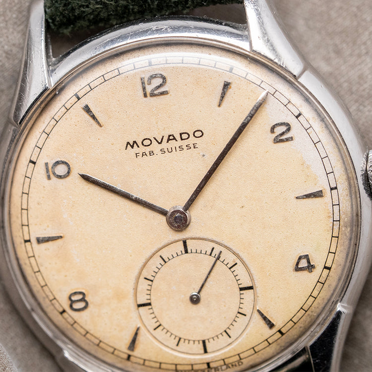 1950s Movado Fab Suisse "Calatrava" Manually Wound 35mm