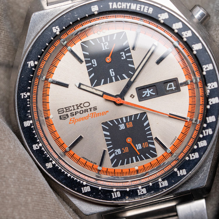 1974 Seiko SpeedTimer "Kakume" Auto Chronograph 6138-0030