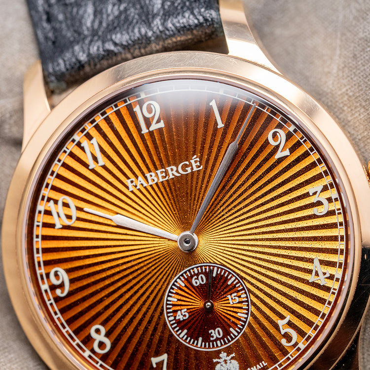 2011 Fabergé Agathon Small Seconds 18ct Rose Gold 40mm