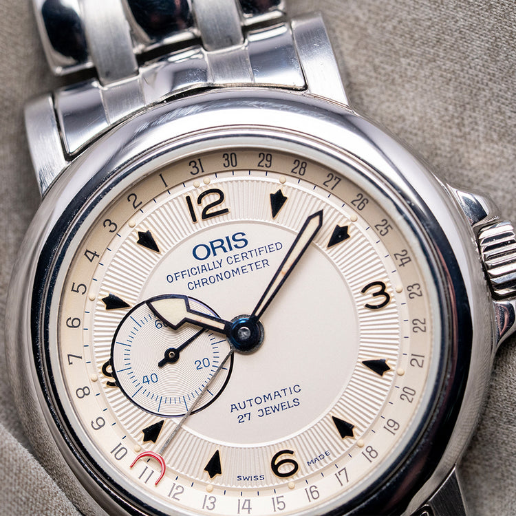 1995 Oris 'Chronometer' Pointer Date 35mm 7467B