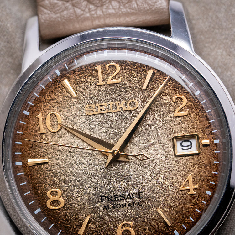 2020 Seiko Presage Cocktail Time 'Hojicha' Limited 38.5mm SRPF43J1