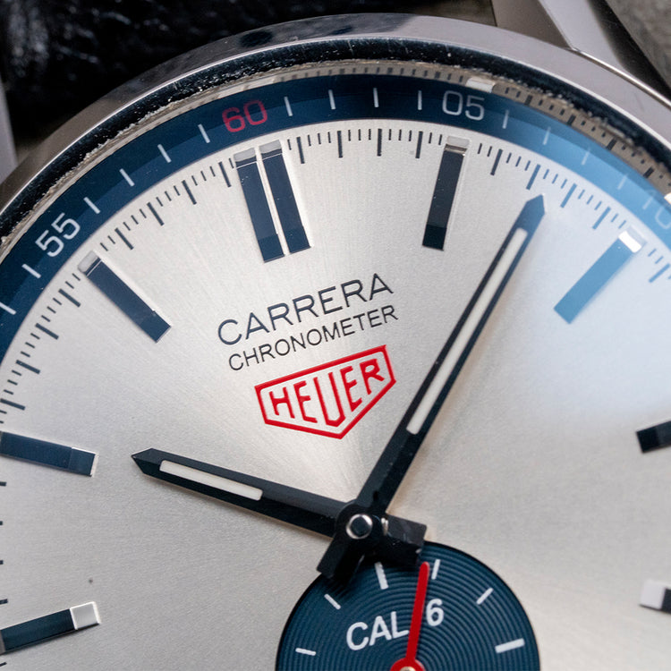 2018 TAG Heuer Carrera Caliber 6 Automatic on Strap 39mm