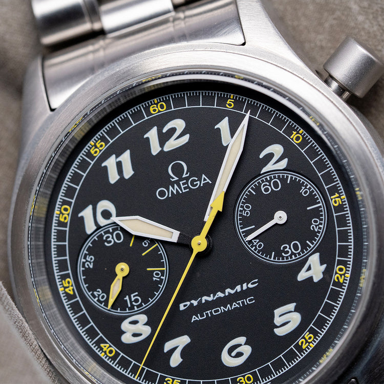 1999 Omega Dynamic III Chronograph 38mm 5240.50