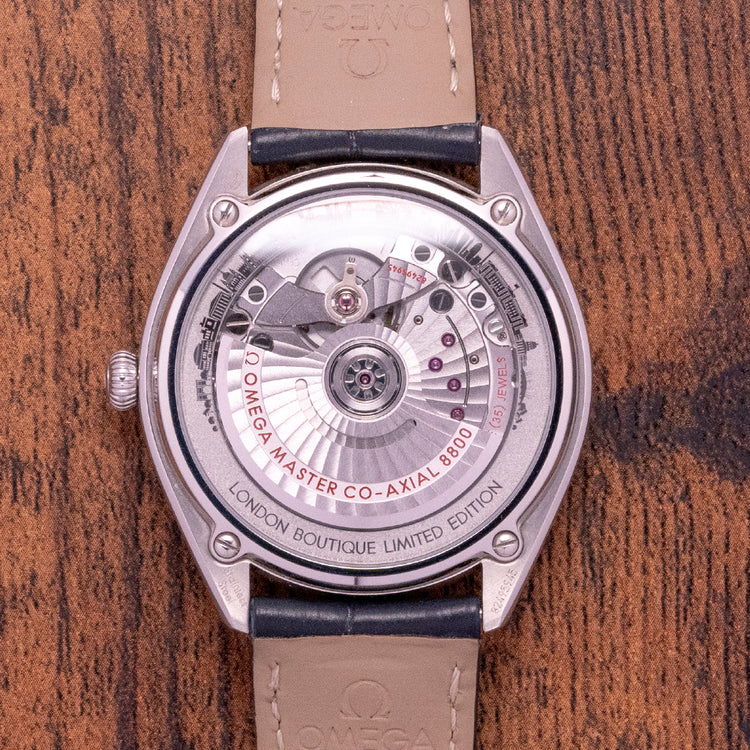 2021 Omega Seamaster City Editions London Boutique Blue