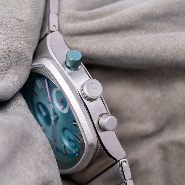 2023 Brew x Worn & Wound Metric Chrono Regulator Sky Blue