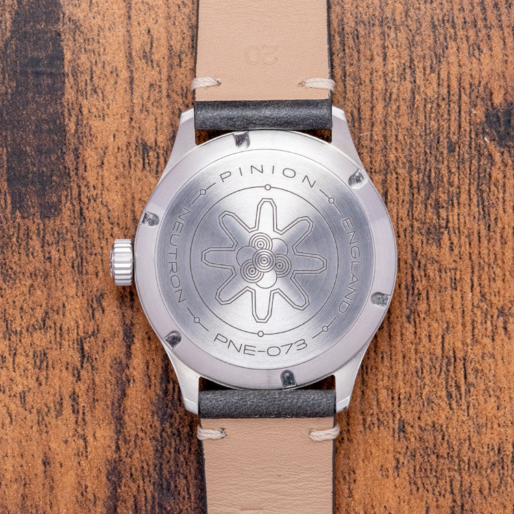 2024 Pinion Neutron Galvanic Black 38mm Automatic