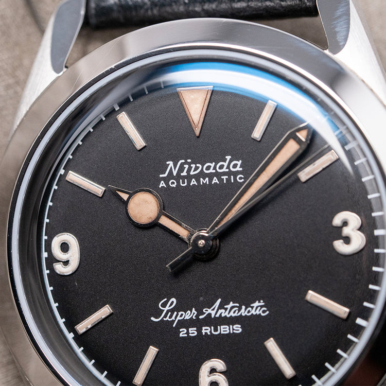 2023 Nivada Super Antartic 3.6.9 Black 'Aged Lume' 38mm 32032A10