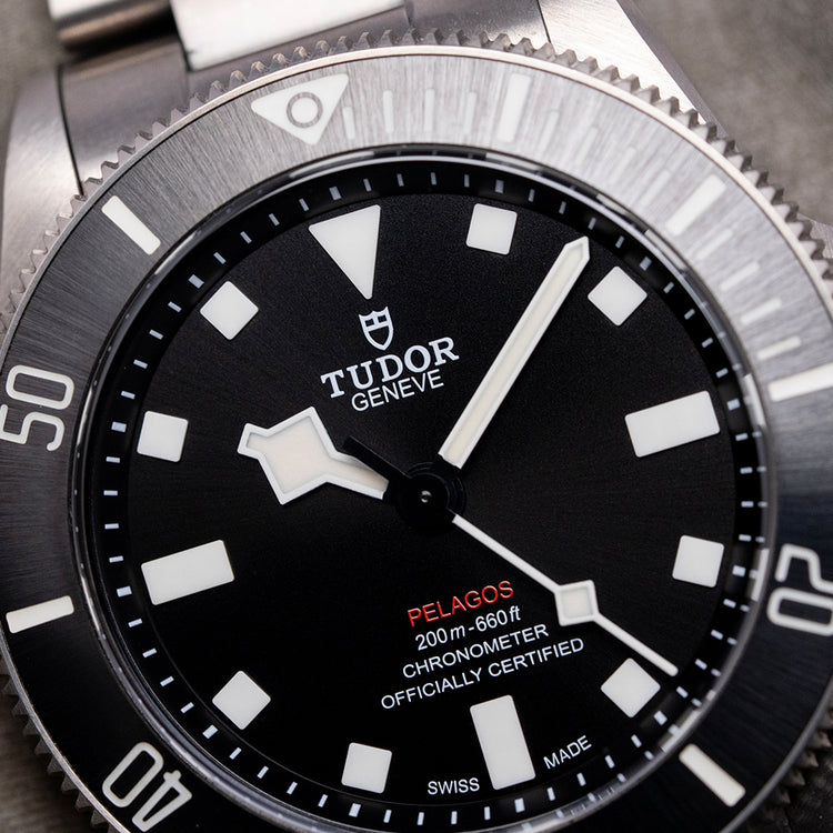 2022 Tudor Pelagos 39mm Black Titanium on Bracelet 25407N