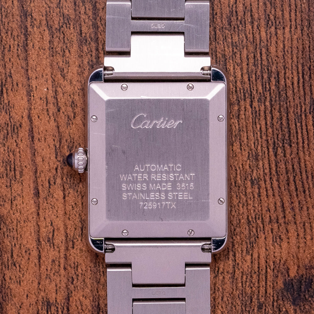 2010s Cartier Tank Solo XL Automatic 31mm on Bracelet