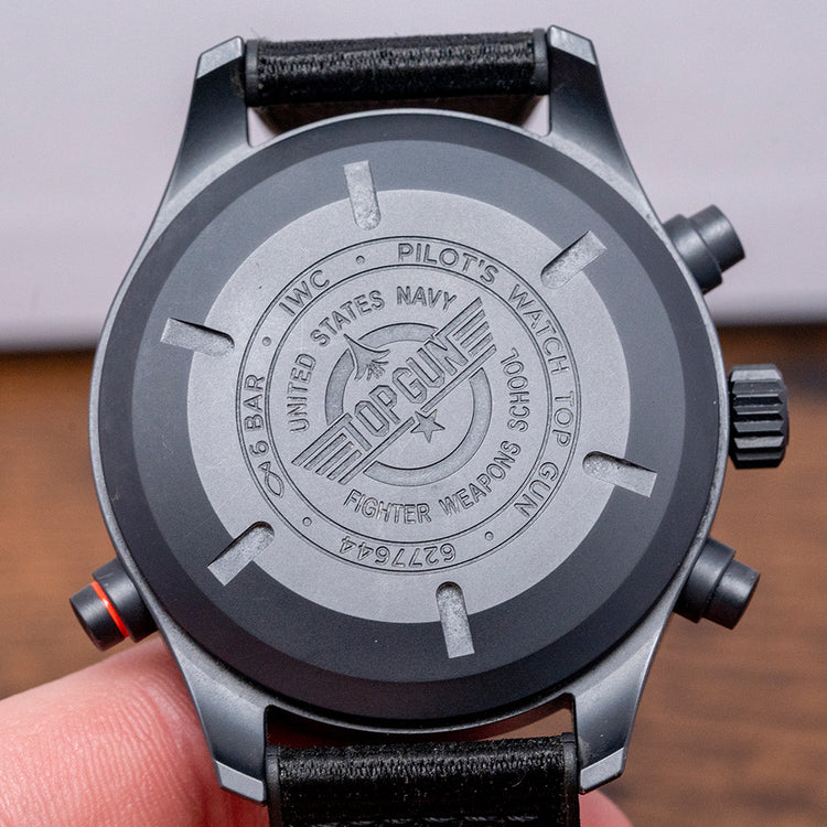 2022 IWC Pilot Double Chronograph ‘Top Gun’ Ceratanium 44mm