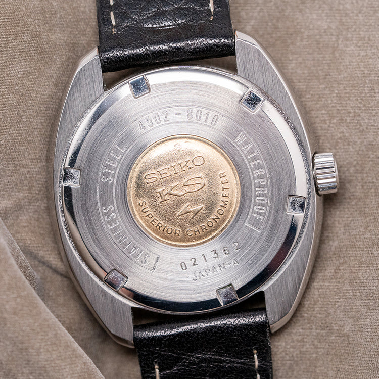 1970 Seiko 'Superior' King Seiko Hi-Beat 37mm Black Dial 4502-8010