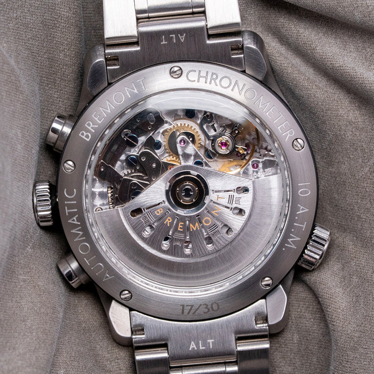 2023 Bremont GMT Chronograph Mr Porter Limited Ed. ALT1-ZT-BL