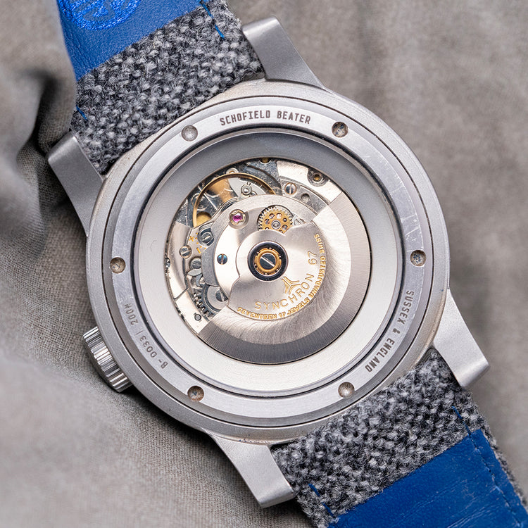 2017 Schofield Beater 1 Early Grey Enamel Dial Automatic 44mm