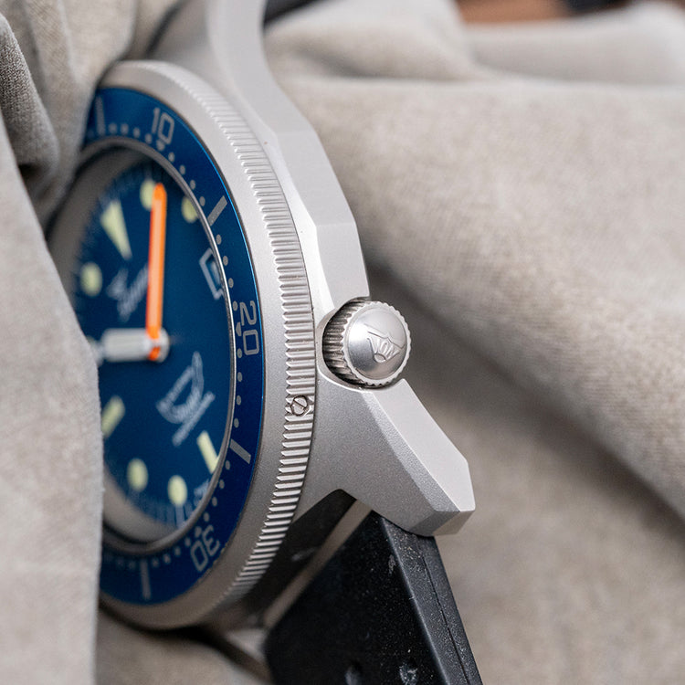 2020 Squale 1521 Blue Dial Blasted Case Automatic 42mm