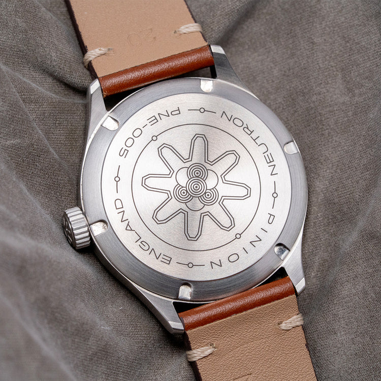 2022 Pinion Neutron ST-BL Blue 38.5mm Automatic on Strap