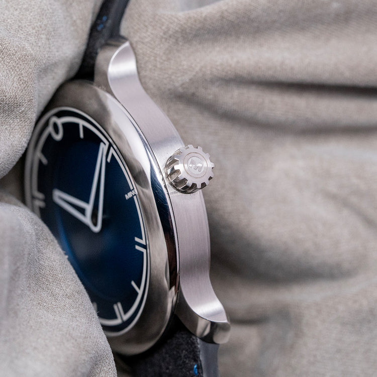 2022 Ming 17.09 Blue Dial Automatic 38mm on Strap