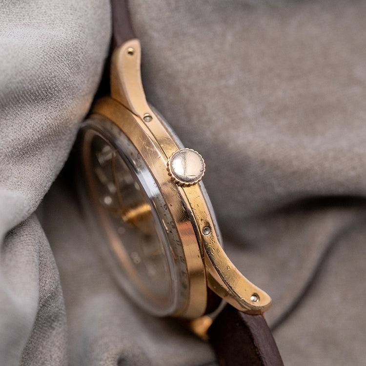 1950s J.W Benson Triple Calendar Moonphase Venus 203 34mm