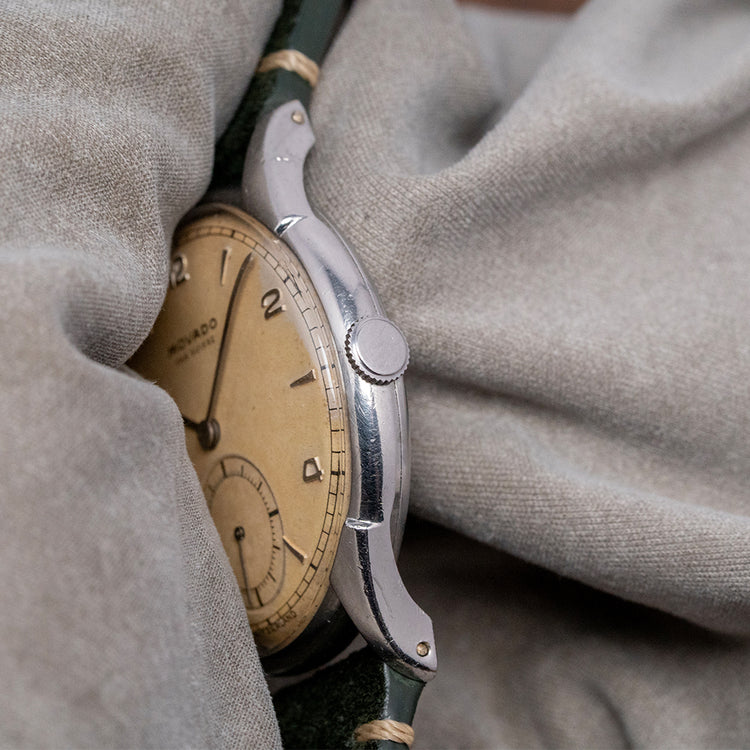 1950s Movado Fab Suisse Oversized 35mm "Calatrava"