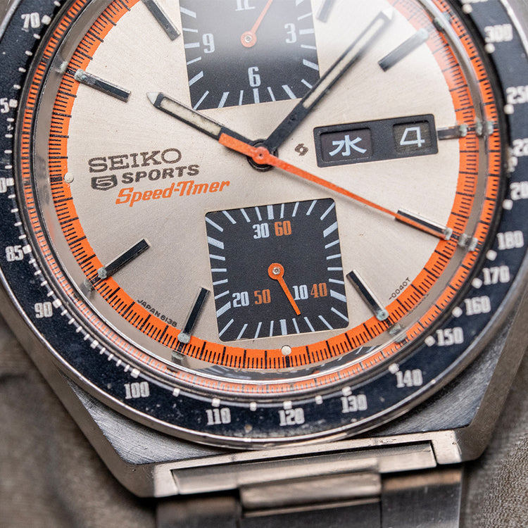 1974 Seiko SpeedTimer "Kakume" Auto Chronograph 6138-0030
