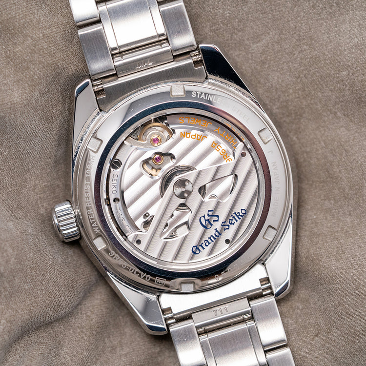 2021 Grand Seiko Heritage Spring Drive Blue 40mm SBGA375