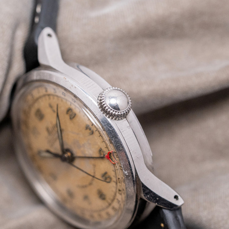 1940s Mido Multifort Datometer Super-Automatic Bumber 33.5mm