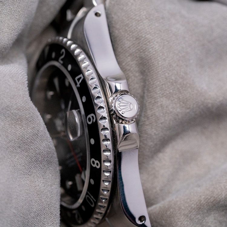 2000 Rolex GMT-Master II Black Bezel 40mm 16710