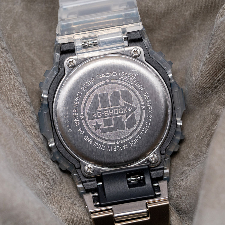 2025 G-Shock 40th Anniversary 'Clear Remix' DWE-5640RX-7DR