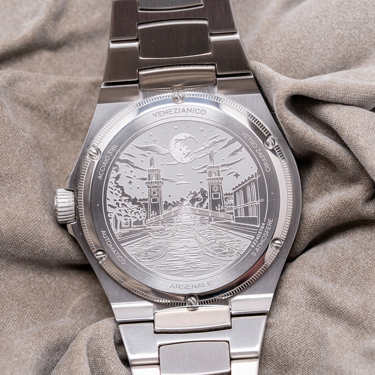 2026 Venezianico Arsenale 40mm Automatic Black/Grey Dial
