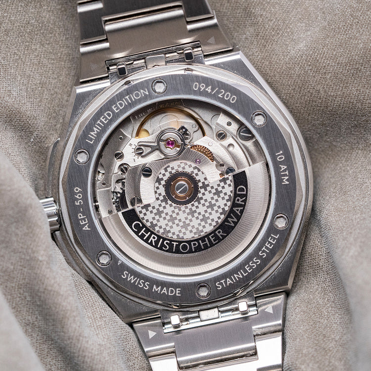 2024 Christopher Ward The Twelve 38mm Ice Cream Blue