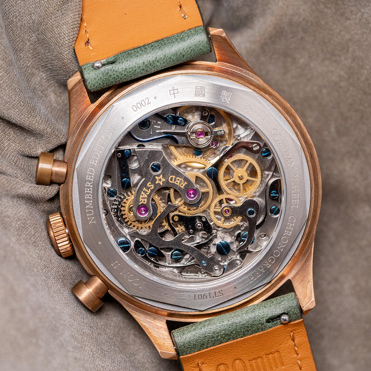 2025 Seagull 1963 Icon II Bronze / Green Dial No. 0002 40mm