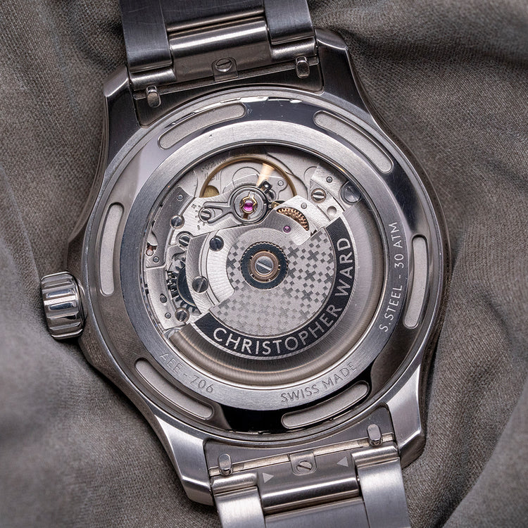 2024 Christopher Ward C60 Atoll 300 Shark White 40mm