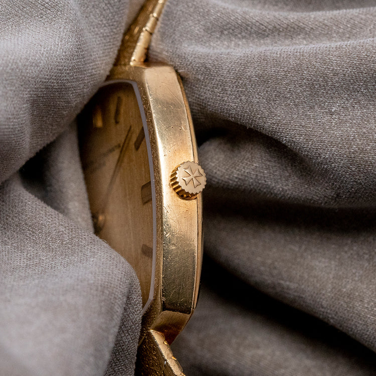 1970 Vacheron Constantin Les Historiques Automatic Yellow Gold Textured 7391